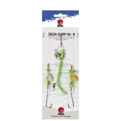 Jenzi Surfcasting Leader Dega Surf 8 Yellow Green Red