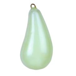 Jenzi Dega pear shaped lead white glowing 500g