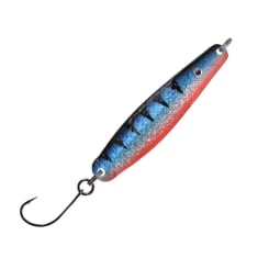 Jenzi Dega Lars Hansen Jumper Meerforellen-Blinker mit Einzelhaken 8cm 25g Ice Tiger UV