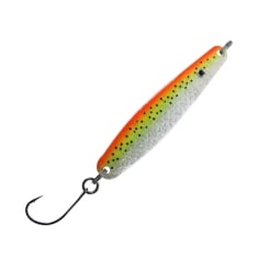 Jenzi Dega Lars Hansen Jumper Sea Trout Spoon with single hook 8cm 25g Safari UV