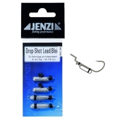 Jenzi Drop-Shot lead weights for hooks 