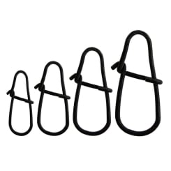 Jenzi Egg Snap Karabiner Matt Schwarz 