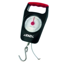 Jenzi Fischwaage Federzugwaage Deluxe bis 22kg mit Maßband  