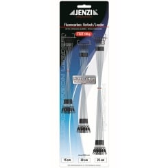 Jenzi Fluorocarbon Leaders braided with Sviwel 18kg 30pcs 