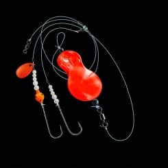 Jenzi Inline-Buttlöffel montiert 110cm UV Orange 