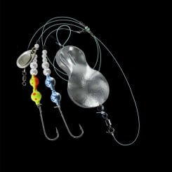 Jenzi Inline-Buttlöffel montiert 110cm UV Silber 