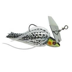 Jenzi Mini Chatter Bait Bladed Jig 5g Black-White