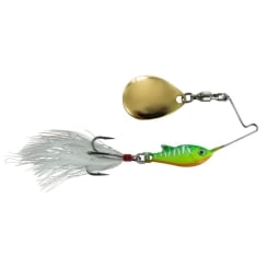 Jenzi Mini Spinnerbait Fish Head 7,5g Firetiger