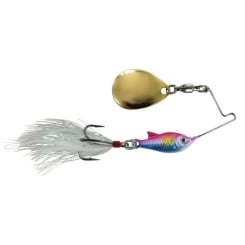 Jenzi Mini Spinnerbait Fish Head 7,5g Pink-Blue