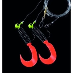 Jenzi Rig with 2 Black Japan red Twister 