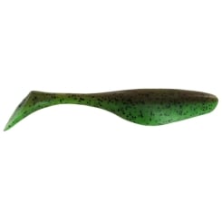 Jenzi USA-Bass Soft Bait River Shad motor oil green 