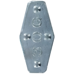 Jenzi Casket-/Hex Lead Weights 20g 4 pcs.