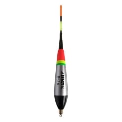 Jenzi Smart LED electric float with integrated bite indicator silver red 4+2g