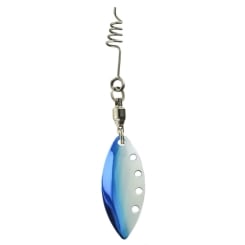 Jenzi Spinner Blade with Spring Bolt 80mm 2pcs Blue Silver
