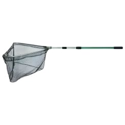 Jenzi Teleskop Unterfangkescher 2,35m Faltbar Gummiert 60x60cm 
