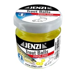 Jenzi Trout Balls Salmon Egg Imitation Trout Baits Yellow | Fish