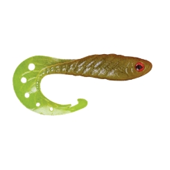 Jenzi Soft Bait Vladimir Twister Brown Green 