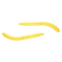 Libra Lures Fatty DWorm 65 Softbait floating Yellow | Cheese