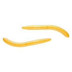 Libra Lures Fatty DWorm 65 Softbait floating Dark Yellow | Cheese