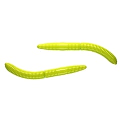 Libra Lures Fatty DWorm 65 Gummiwurm schwimmend Apple Green | Käse