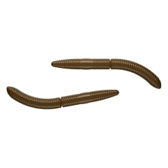 Libra Lures Fatty DWorm 65 Softbait floating Brown | Cheese