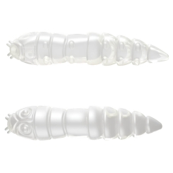 Libra Lures Kukolka 42 Soft Plastic Lures Cheese floating Silver Pearl