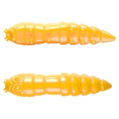Libra Lures Kukolka 42 Soft Plastic Lures Cheese floating Dark Yellow
