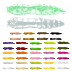 Libra Lures Kukolka 42 Gummiköder Käse schwimmend 