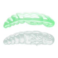 Libra Lures Largo 35 Rubber Lavrae Cheese floating Glow UV Green