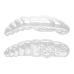 Libra Lures Largo 35 Gummilarven Käse schwimmend Silver Pearl