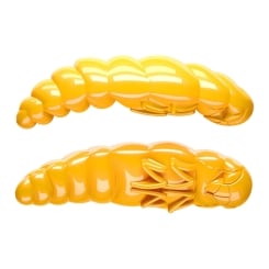 Libra Lures Largo 35 Gummilarven Käse schwimmend Dark Yellow