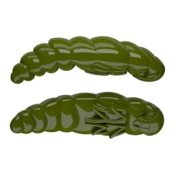 Libra Lures Largo 35 Rubber Lavrae Cheese floating Olive