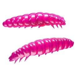 Libra Lures Larva 35 Gummiköder Käse schwimmend Hot Pink