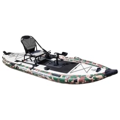 Lurante Pioneer Pedal Board Aufblasbares Pedalkajak SUP Grün Camo 