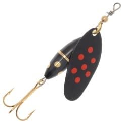 Myran Panter Spinner Schwarz Gepunktet | 10g