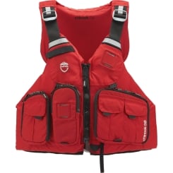 NRS Chinook OS Fishing PFD Angler-Schwimmweste Rot 
