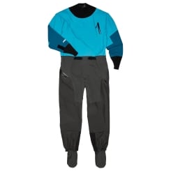 NRS Explorer Semi Dry Suit Blue Womens 