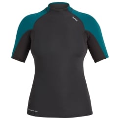 NRS Neopren Shirt Hydroskin 0.5 Kurzarm Graphite Damen M