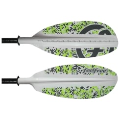FeelFree Paddel für Kajakangler Fiberglas 240cm Lime Camo