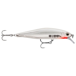 Rapala Precision Xtreme Air Boss Wobbler 8cm 9g Metallic Glass Ghost