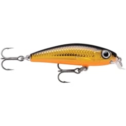 Rapala Ultra Light Minnow Lure sinking G Gold 
