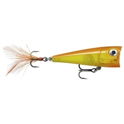 Rapala X-Light Pop Popper Wobbler 4cm Gold Fluo Red