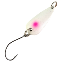 River2Sea TT Spoon Tungsten 1,6g 06 White Pink Spot
