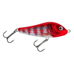 Salmo Rattlin Slider Jerkbait Holo Red Head Striper HRS sinkend 8cm