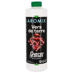 Sensas Additive Aromix Liquid Bait Aroma 500ml Earthworm