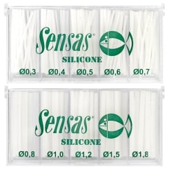 Sensas Silicone Assortment Box transparent 