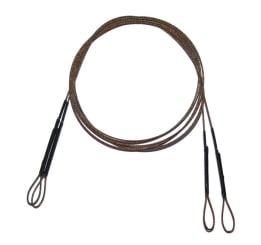 Jenzi Stahlvorfach 7x7 mit 2 Schlaufen 50cm  6 kg