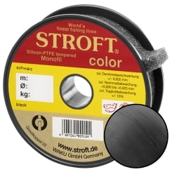 STROFT Color Monofile Angelschnur Schwarz 