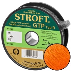 Schnur STROFT GTP Typ R Geflochtene 250m orange R1-0,150mm-4,5kg