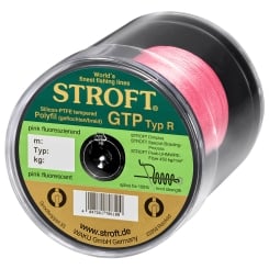 STROFT GTP Typ R Geflochtene Angelschnur 600m pink fluor 